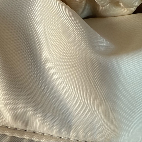 White Elm Aquila Tote Bag Taupe Laptop Bag Travel W/ Padded Crossbody Strap - Picture 15 of 16